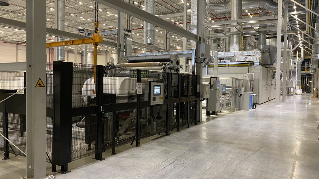 Spinnvliesanlage der Mann+Hummel GmbH