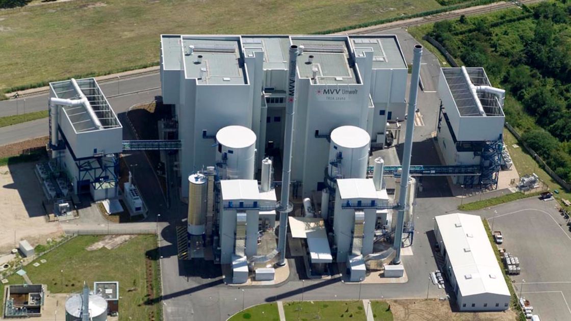 thermische Restabfallbehandlungs- und Energieerzeugungsanlage TREA Leuna